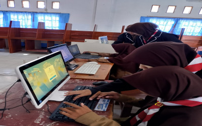 Laksanakan Pembelajaran Demokrasi untuk Siswa, SMP IT Bustanul Ulum Laksanakan Pemilihan Ketua OSIS Periode 2025-2026